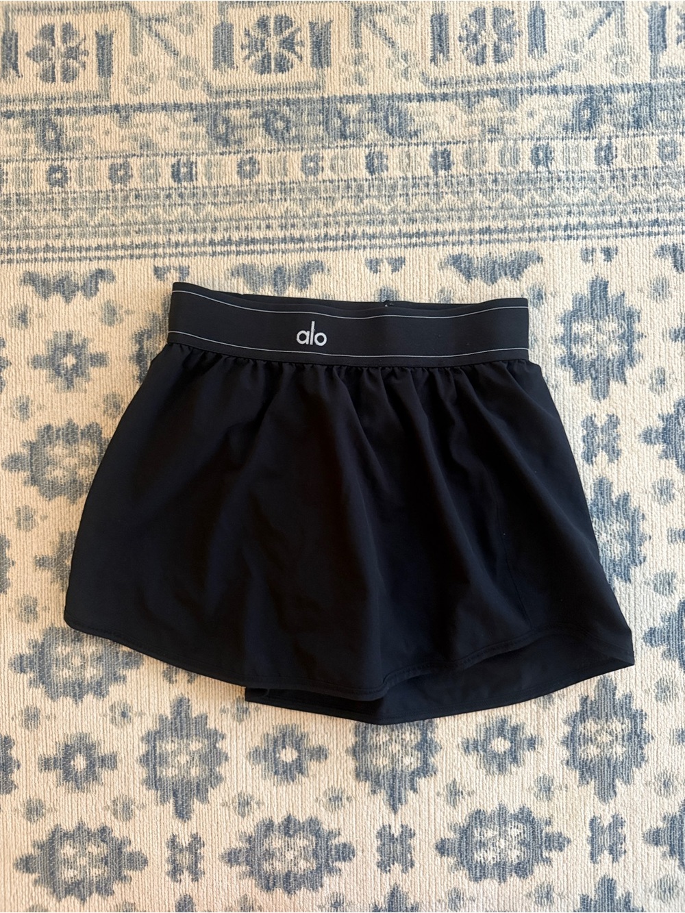 Alo Yoga Match Point Tennis Skirt - Black